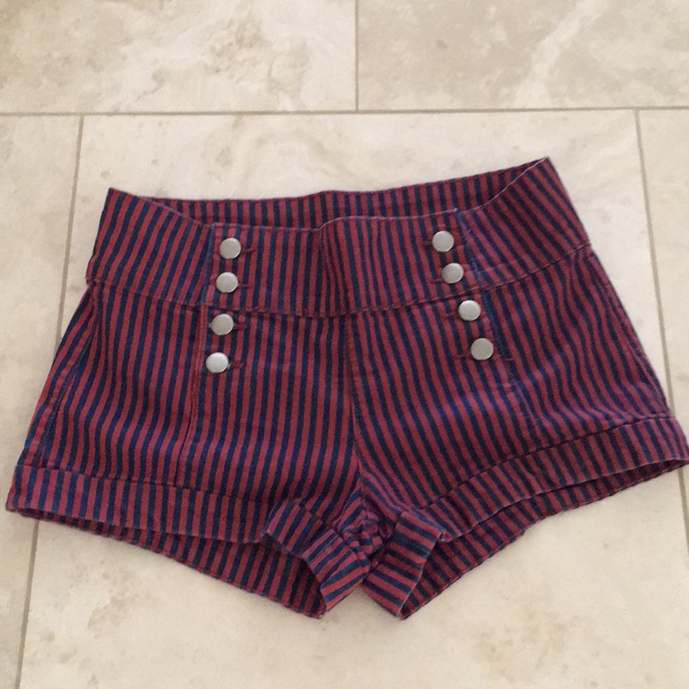 Forever21 Striped Shorts